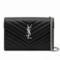 Borsa cassy nera e argento