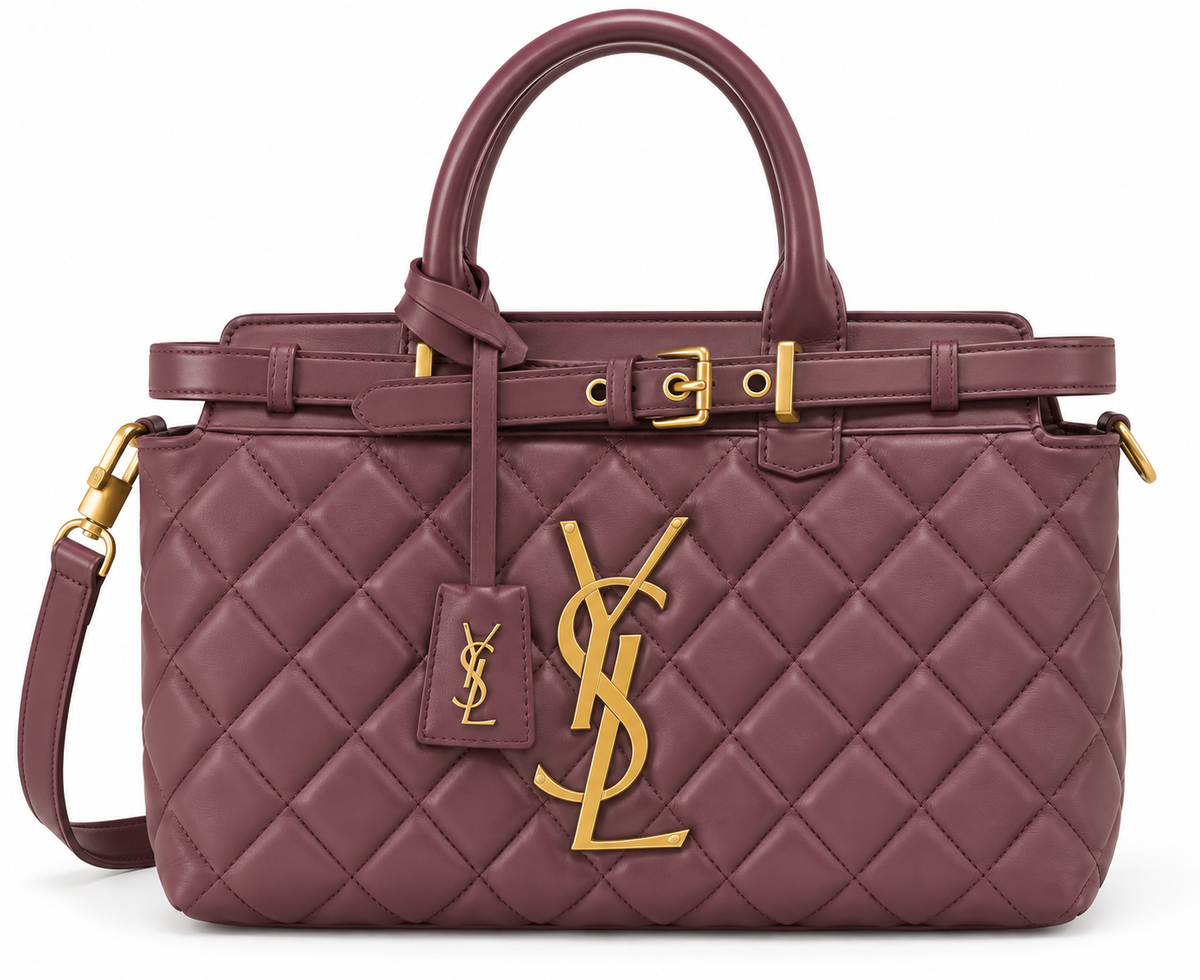 Borsa isy tote bordeaux
