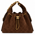 Borsa 25 chany marrone scamosciata