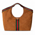 Borsa G large scamosciata