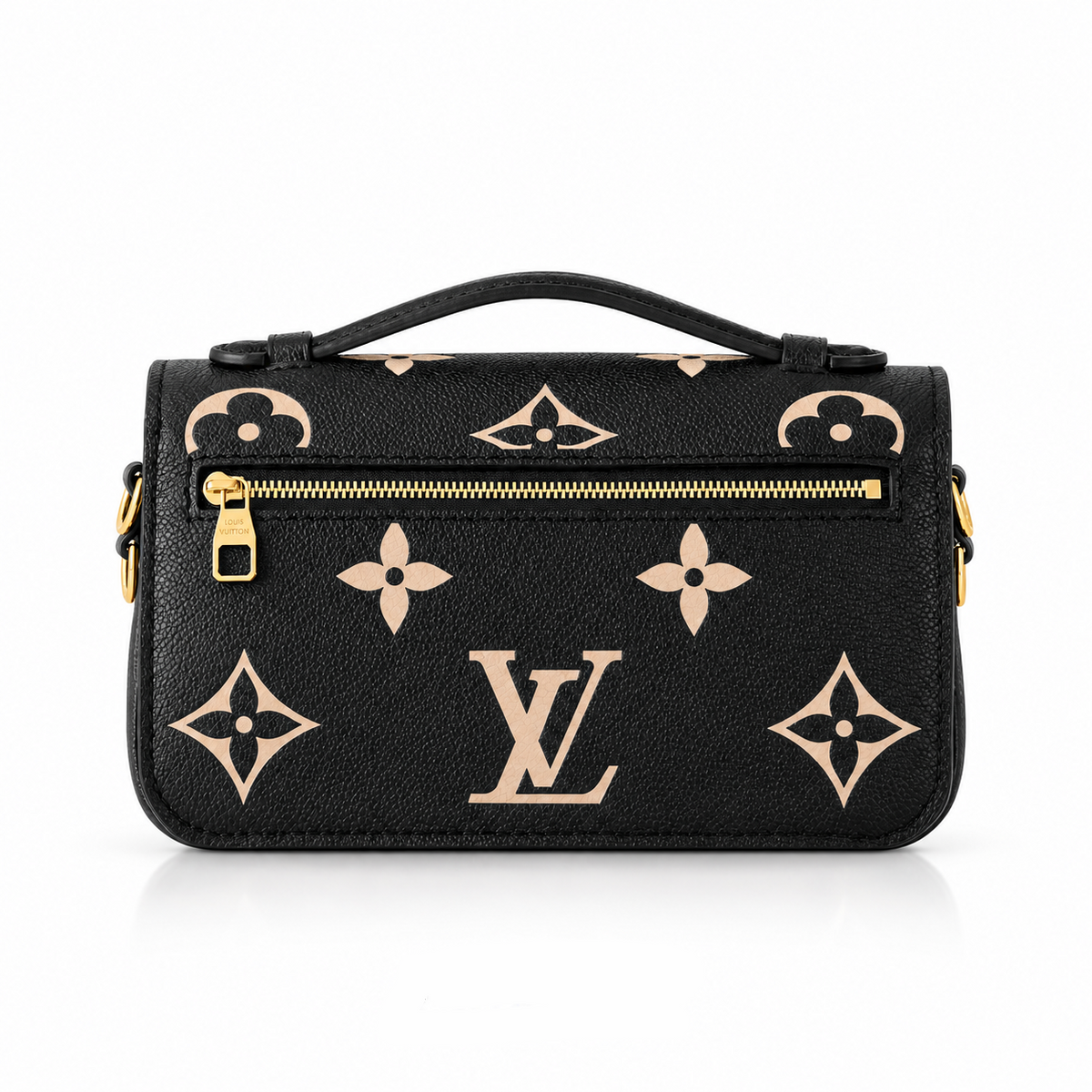 Borsa mety mini nera bicolore