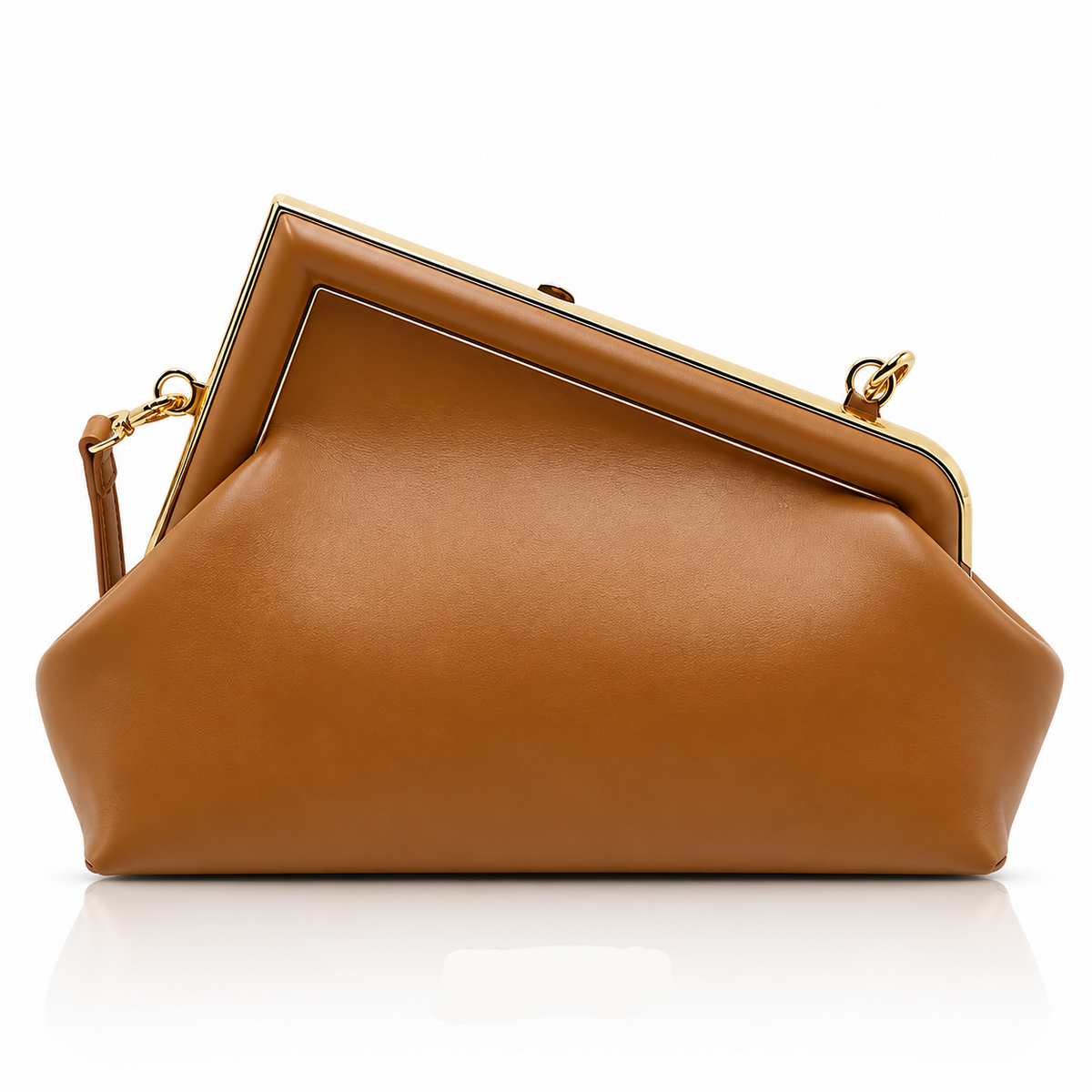 Borsa first marrone