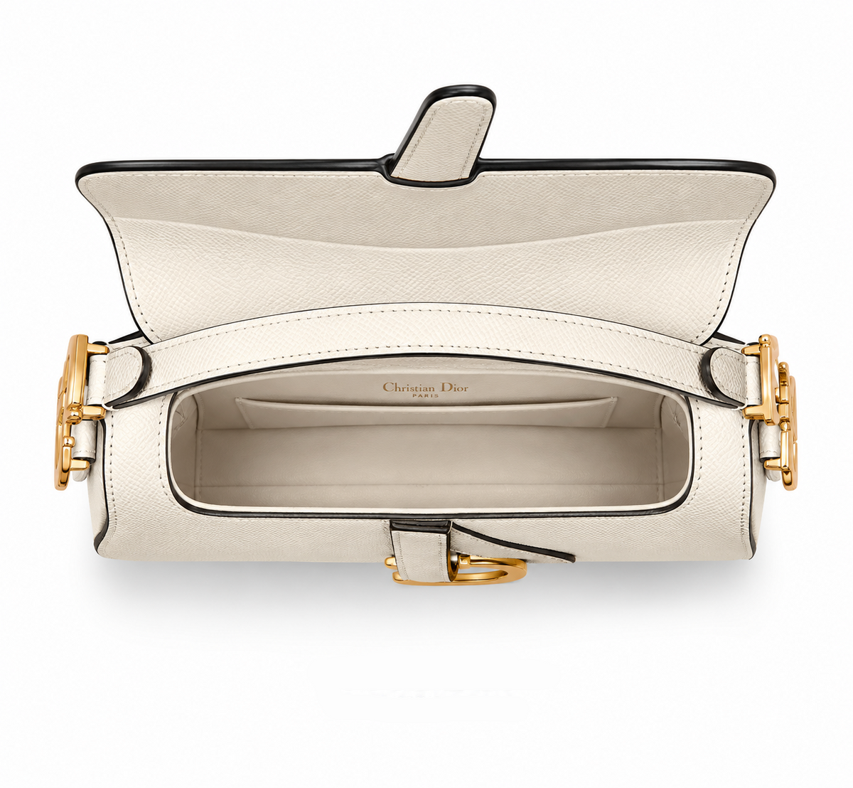 Borsa saddy bianca