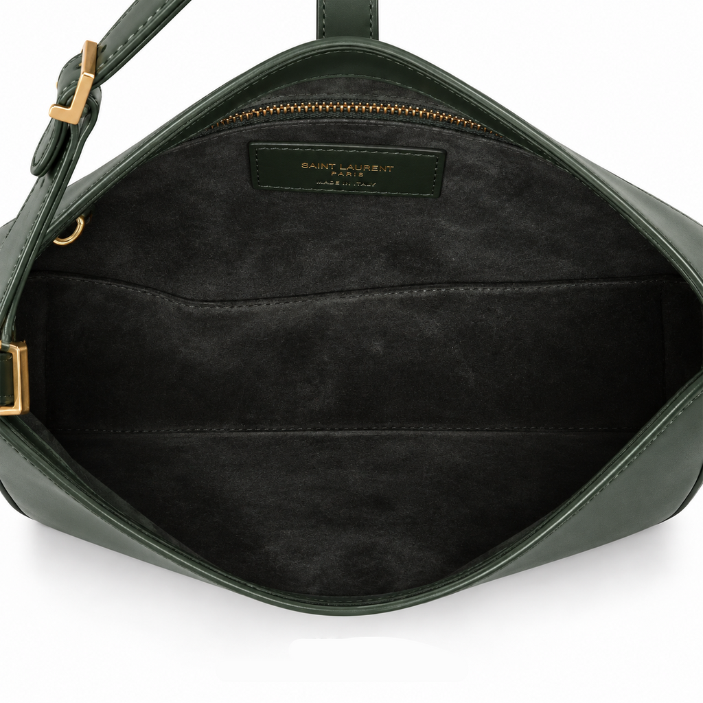 Borsa hobo verde 23cm